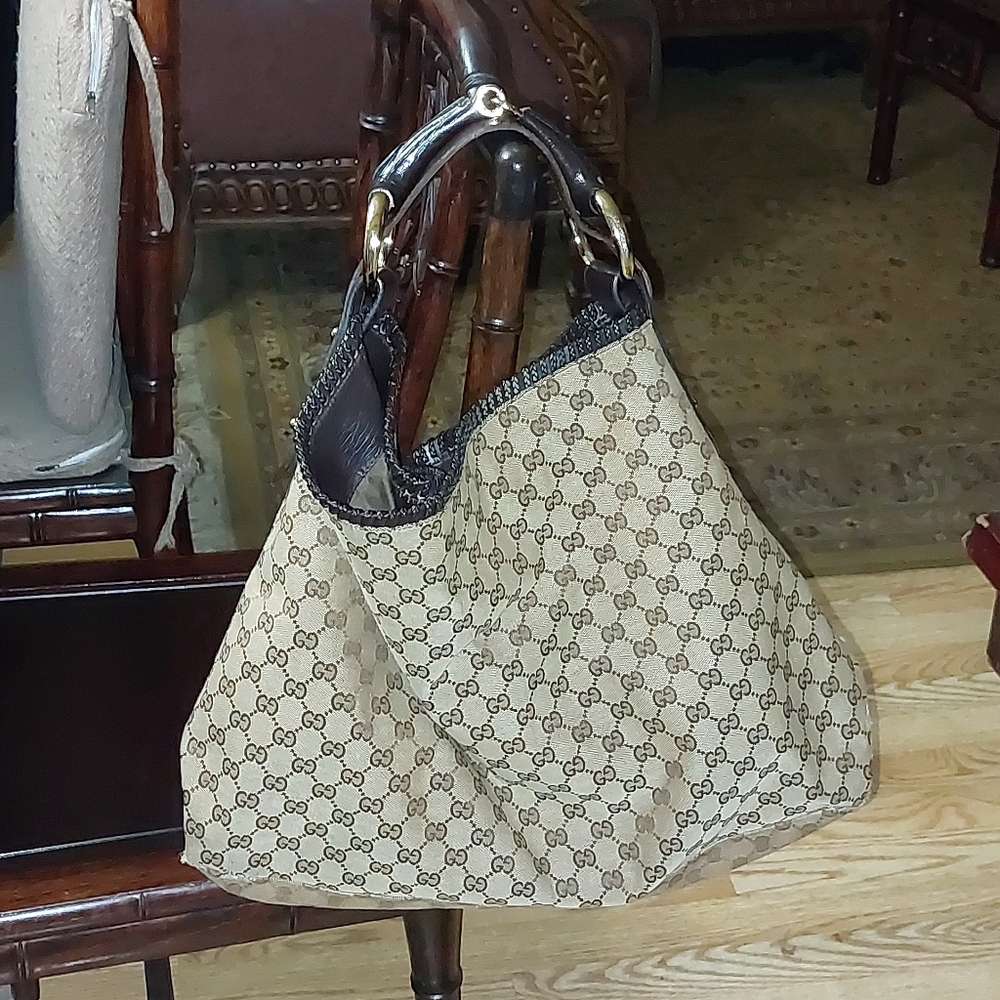 GUCCI LARGE HORSEBIT HOBO BAG - Picture 3 of 12
